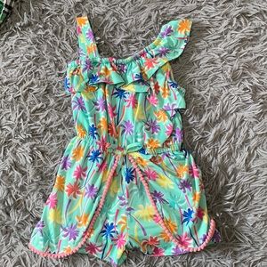 💫 *host pick* 💫 Palm tree print romper 🌴